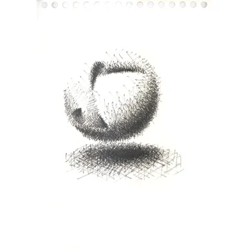Risba in grafika 05, delo Jurija Dobrile