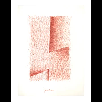 Risba in grafika 12, delo Jurija Dobrile